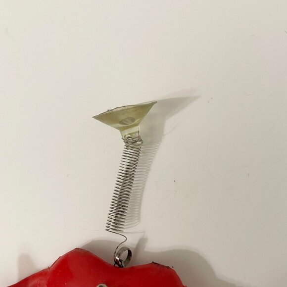 Vtg Heart Rubber Figure Window Cling Googly Eyes Toy - Picture 3 of 16